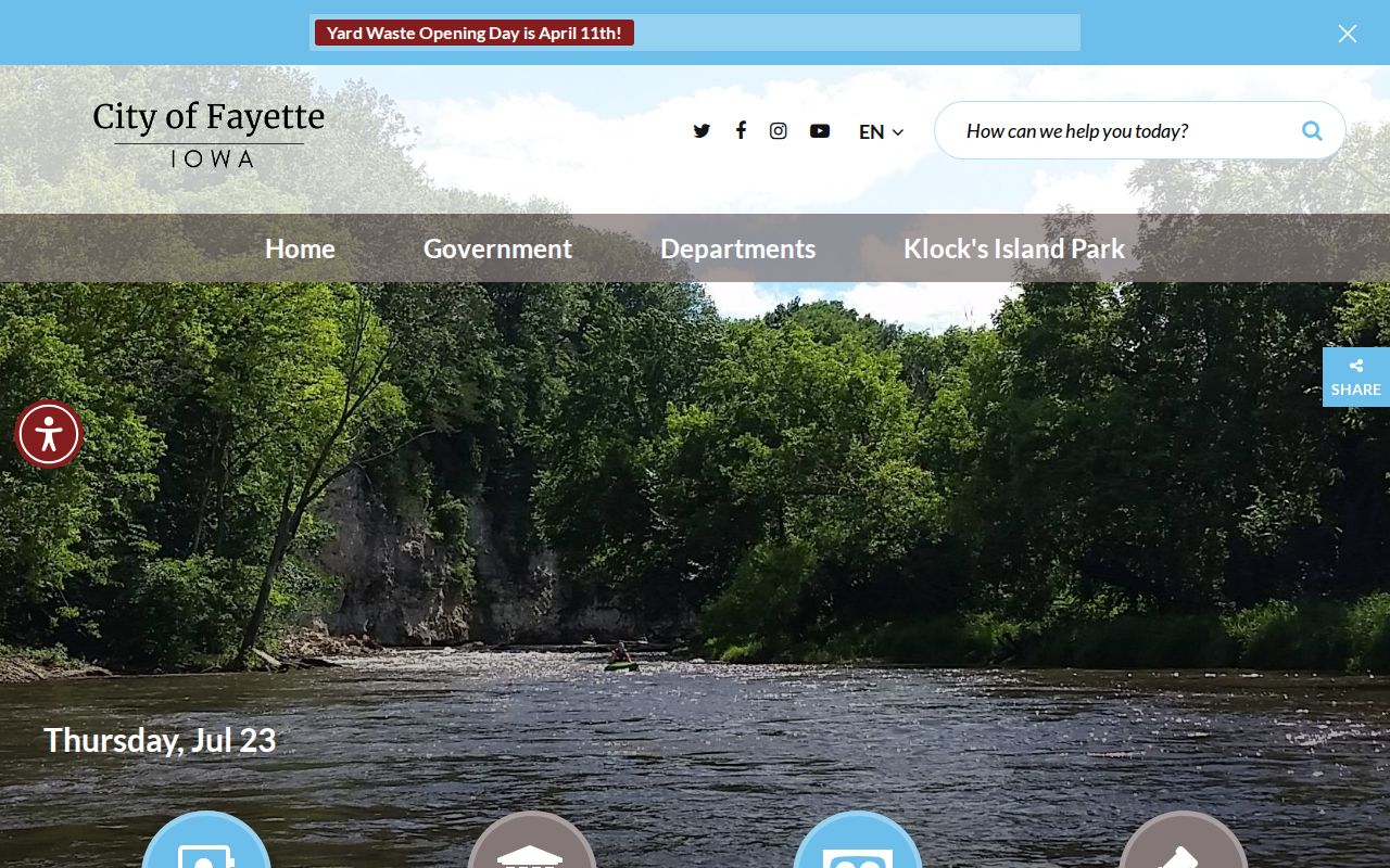 City of Fayette and Fayette County criminal records source