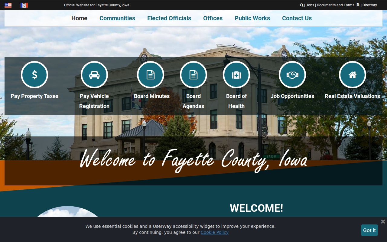Fayette County criminal history county government access